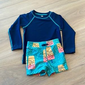 Rash Guard Baby Swim Set